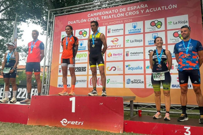 Cristina Guti�rrez se proclama campeona de Espa�a en Duatl�n Cross en Calahorra