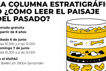 Cultura se suma al D�a del Medioambiente con un taller para crear una columna estratigr�fica did�ctica en el MUPAC