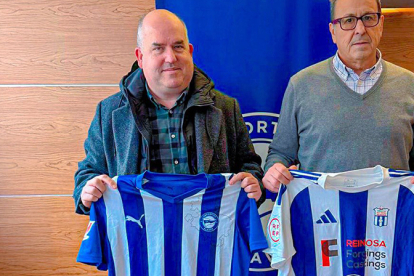 El CD Naval y el Deportivo Alavs firman un acuerdo de colaboracin 