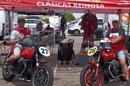 El equipo Motos Cl�sicas Reinosa logra unos buenos resultados en Aranda y conf�a en ser admitido en la carrera de La Ba�eza