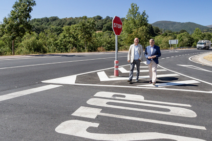Fomento ha invertido 574.000 euros en la mejora del tramo de la CA-183 entre Villar y La Lomba