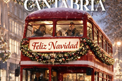 Gobierno, C�mara de Cantabria y COERCAN recuperan la tradici�n del paseo urbano navide�o con un autob�s rojo que se transformar� en un escaparate vivo