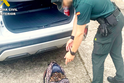 La Guardia Civil intercepta a dos furtivos en la costa de Arroyo-Santillana del Mar con m�s de 16 kilos de percebes