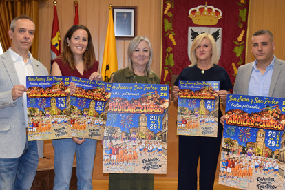 Gull�n y Ayuntamiento de Aguilar de Campoo renuevan su colaboraci�n para las fiestas de San Juan y San Pedro