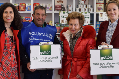 Gull�n don� m�s de 18 toneladas de sus productos a entidades sociales y bancos de alimentos en 2025