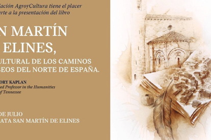 El hispanista Gregory Kaplan presenta este domingo 'San Martn de Elines, eje cultural de los caminos jacobeos del norte de Espaa'