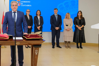 Jos� Luis Lopez Vielba toma posesi�n como nuevo director general de Turismo y Hosteler�a del Gobierno de Cantabria