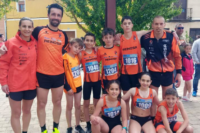 Los jvenes atletas del Reinosa Running consiguen 4 podios la primera prueba del circuito Legua a legua de Palencia