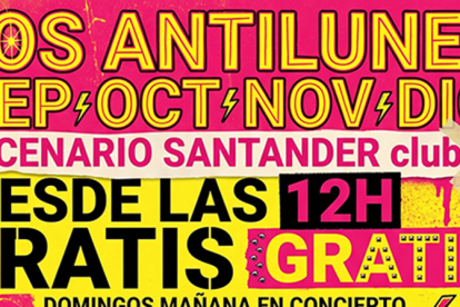 Juventud pondr� en marcha en Escenario Santander el ciclo 'Los antilunes' para impulsar el ocio diurno de los domingos con la m�sica en directo