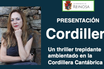 Marta del Riego presenta este viernes la novela 'Cordillera' en La Casona de Reinosa