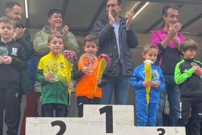 Mart�n Herrero gana la prueba sub 8 masculino del Cross de Colindres