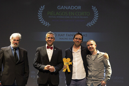 Nacho Solana gana el premio al mejor corto de Cantabria del Festival Internacional de Cine de Pilagos por 'No hay fantasmas'
