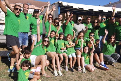 Los ni�os abren las fiestas de Matamorosa