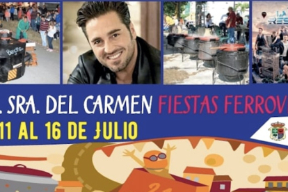 David Bustamante actuar en las fiestas de El Carmen de Mataporquera