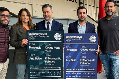 Pimpinela, Ana Beln, Coque Malla, El Monaguillo y Felisuco actuarn en 'La Plaza Santander 2025'
