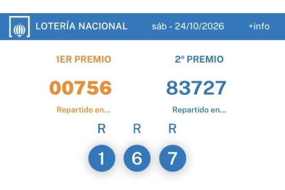 El primer premio de la Loter�a Nacional recae en Reinosa