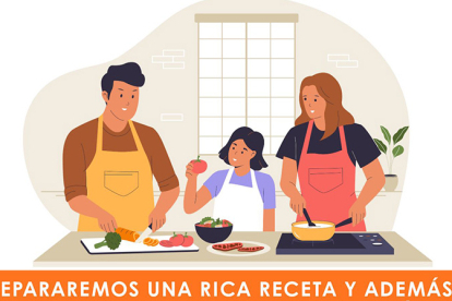 Reinosa acoge un taller de cocina en familia para promover la corresponsabilidad en el hogar