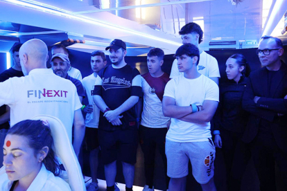 Reinosa acogi� FINEXIT, el 'escape room' para fomentar la educaci�n financiera entre estudiantes de FP