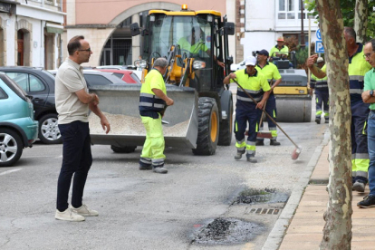 Reinosa inicia una campa�a de bacheo con la vista puesta en el futuro plan de asfaltado de la ciudad