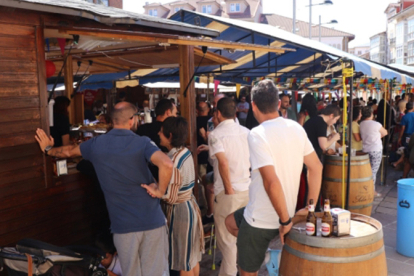 Reinosa recupera las casetas de feria para San Mateo