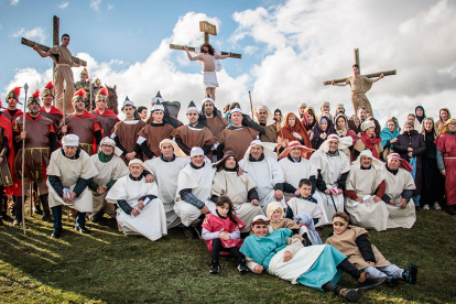 Requejo escenifica la Pasin de Cristo