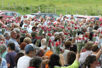 Rosas para la Virgen de Montesclaros