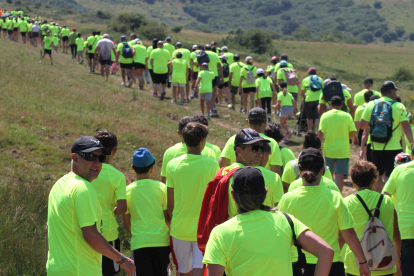 La solidaridad marcha en Campoo de Enmedio