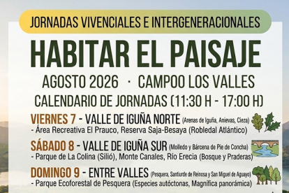 �Te apetece vivir el paisaje de una forma diferente? La ADT Campoo Los Valles invita a sumarse a las jornadas gratuitas 