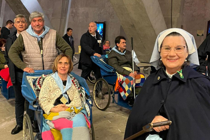 Una treintena de campurrianos peregrinan a Lourdes