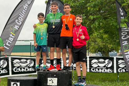 El Triatl�n Reinosa-Campoo inicia la temporada de verano con destacados resultados de sus j�venes deportistas