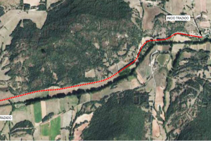 Valderredible inicia las obras de la senda peatonal que unir� Villanueva de la N�a y Susilla