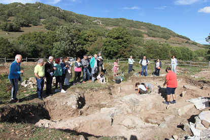 La historia aflora en el yacimiento de Santa Mara de Fresno del Ro