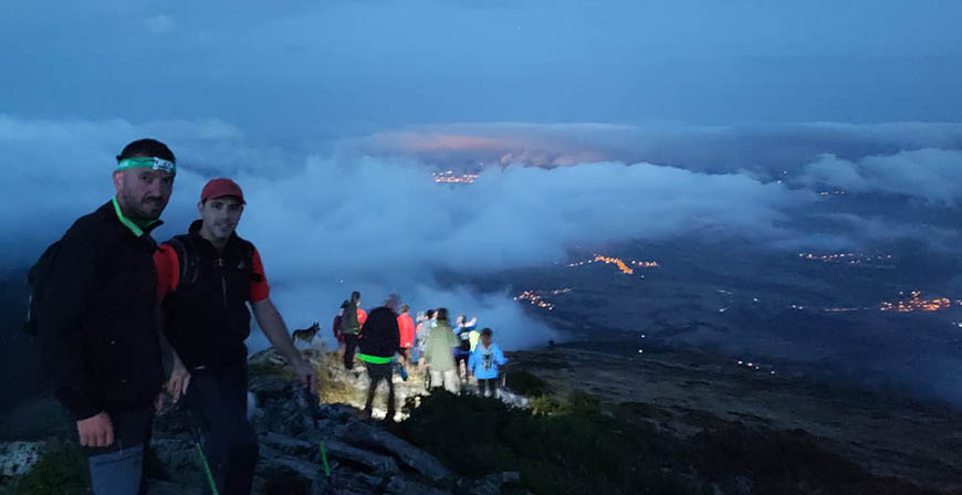 En la cima del Liguardi