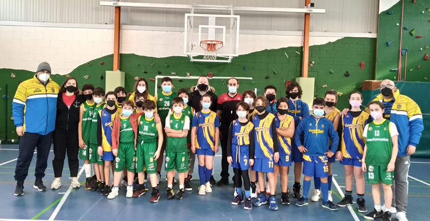  El equipo alevn mixto de Enmedio gana con solvencia en casa del CBT Torrelavega