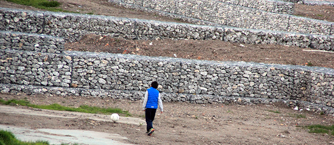  Las obras no estn paradas, continuarn cuando el caudal del ro baje