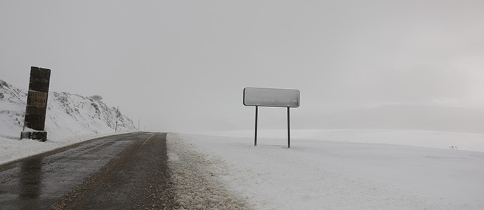 El 112 coordina 34 incidencias por el temporal de nieve