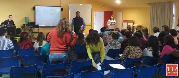 El 112 forma a los profesores del Alto Ebro sobre cmo actuar en caso de incendio