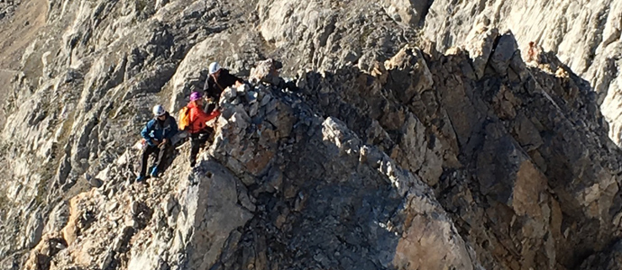 El 112 y el Greim rescatan a tres montaeros en Picos de Europa