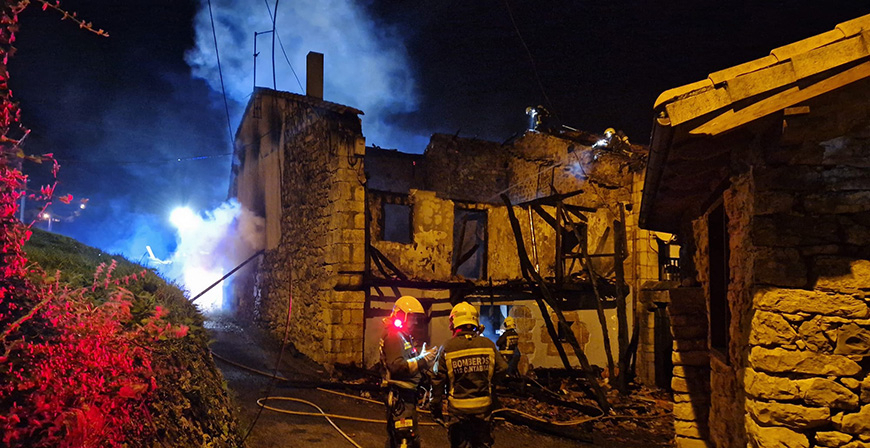 El 112 solicita prudencia y aporta consejos para evitar incendios en viviendas con la llegada del fro