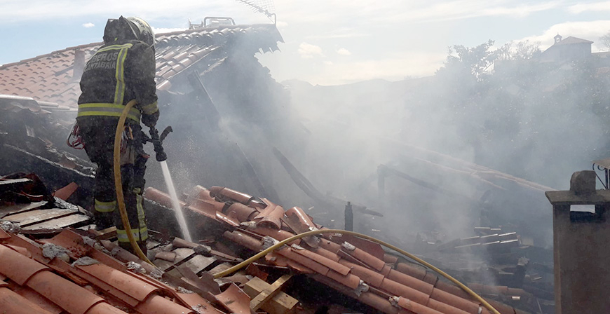 El 112 solicita prudencia para evitar incendios en viviendas