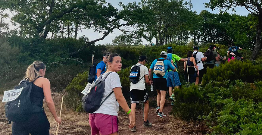 Unas 140 personas coronaron el Liguardi bajo las estrellas