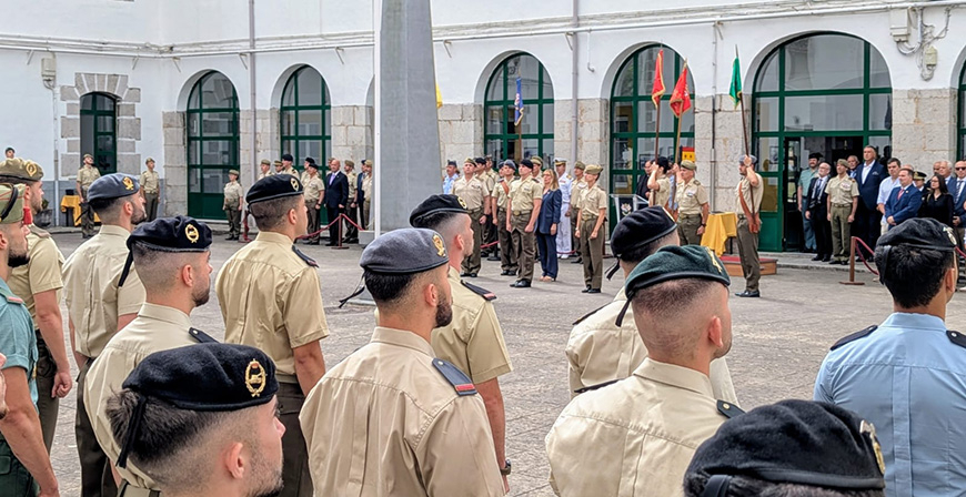 144 militares de tropa finalizan su formacin en la Residencia Militar 'Virgen del Puerto' tras nueve meses de instruccin