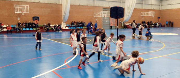 150 jugadores participan en la ltima jornada de 'Babybasket' de Campoo de Enmedio
