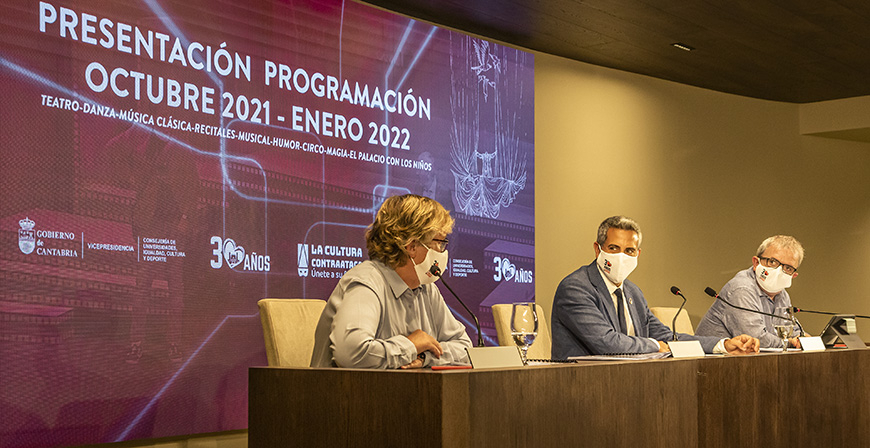 40 espectculos conforman la programacin del Palacio de Festivales para el prximo cuatrimestre