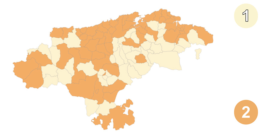 60 municipios de Cantabria estn en riegos medio, 6 de ellos en Campoo 