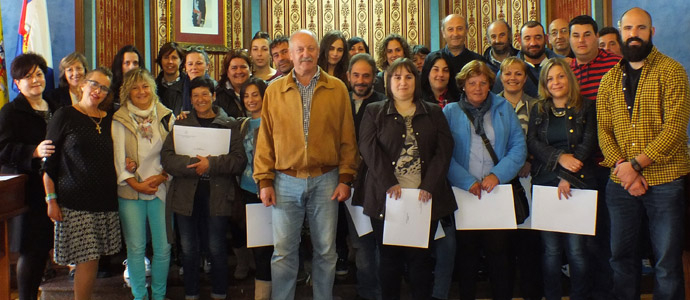 Los 62 participantes en el PIE de Reinosa reciben sus diplomas 