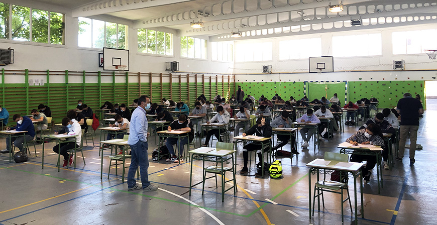 68 estudiantes de la comarca realizarn la EBAU del 5 al 7 de junio en el IES Montesclaros