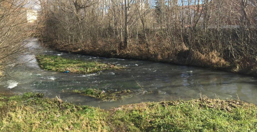 El abandonado ro Ebro