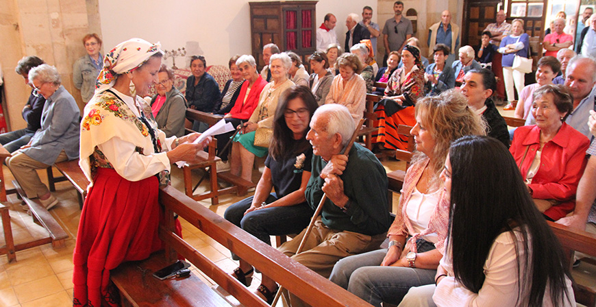 Abiada homenajea a Ignacio Morante, su vecino ms longevo