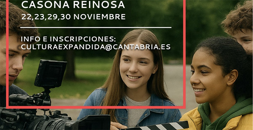 Abierto el plazo de inscripcin para el Taller de Cortometrajes dirigido a jvenes de 12 a 17 aos 